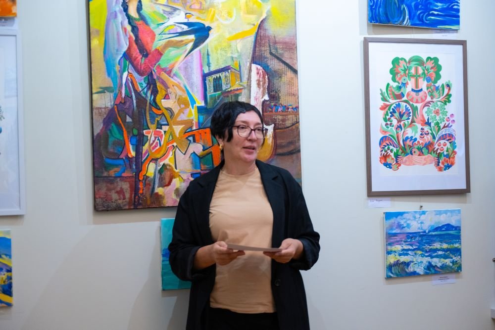 Міжнародна виставка «Від серця до серця» об’єднала в Києві митців України та Азербайджану