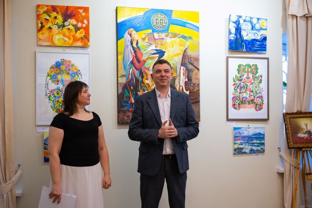 Міжнародна виставка «Від серця до серця» об’єднала в Києві митців України та Азербайджану