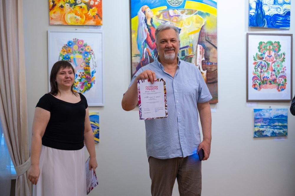 Міжнародна виставка «Від серця до серця» об’єднала в Києві митців України та Азербайджану