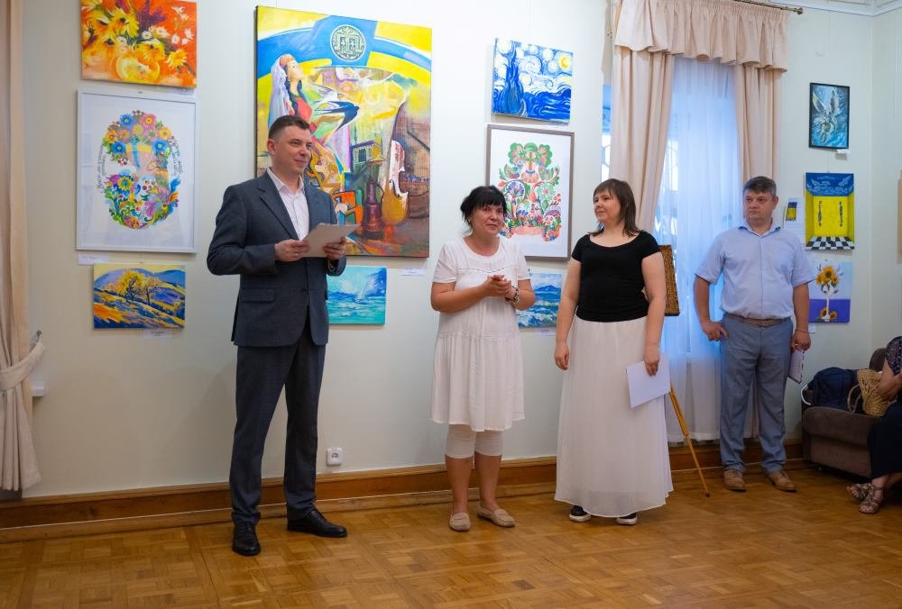 Міжнародна виставка «Від серця до серця» об’єднала в Києві митців України та Азербайджану