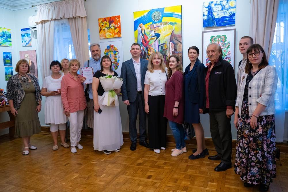 Міжнародна виставка «Від серця до серця» об’єднала в Києві митців України та Азербайджану