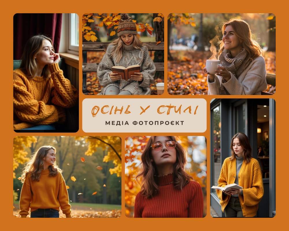 Осінь у стилі: у Києві стартує атмосферний медіа фотопроєкт Осінь у стилі: у Києві стартує атмосферний медіа фотопроєкт
