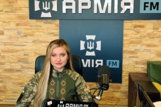 Військова співачка Охтирчанка презентує пісню про спецпідрозділ «Омега» НГУ до річниці його створення