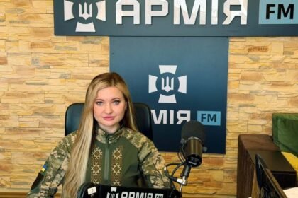 Військова співачка Охтирчанка презентує пісню про спецпідрозділ «Омега» НГУ до річниці його створення