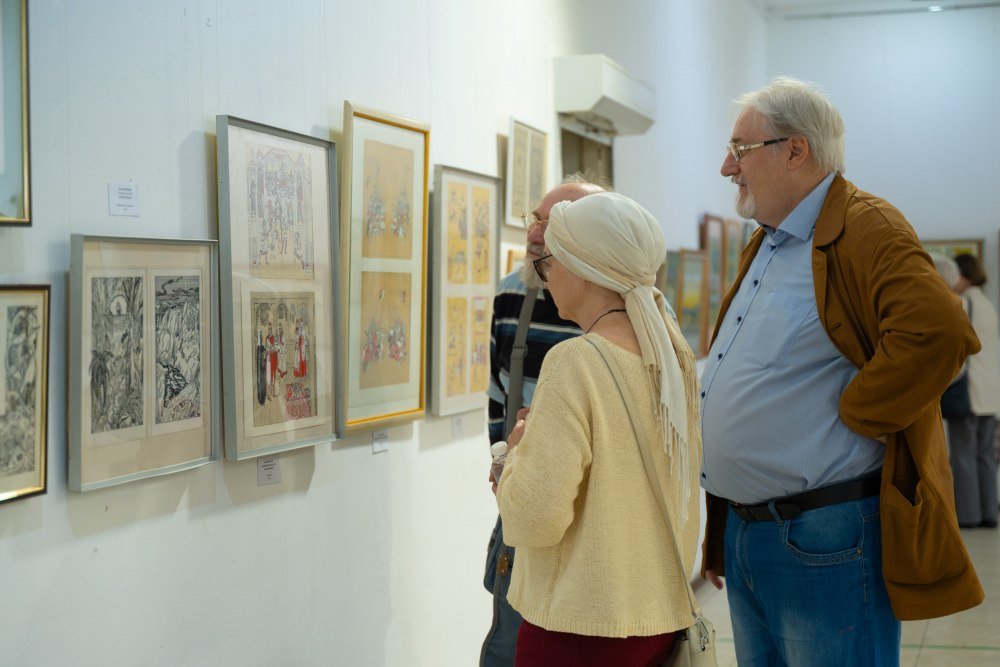 Самобутній світ Анатолія Фролова: у галереї «Митець» відкрилася персональна виставка художника