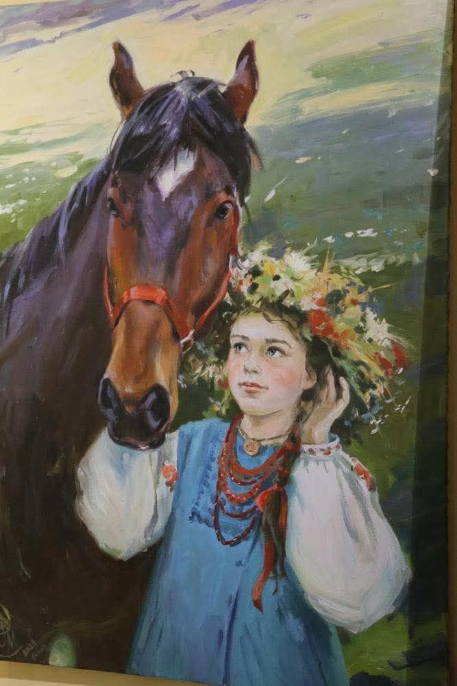 Відкриття виставки Марії Полякової «Україна крізь призму сьогодення» у Вишгороді