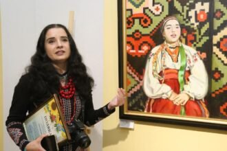 Відкриття виставки Марії Полякової «Україна крізь призму сьогодення» у Вишгороді