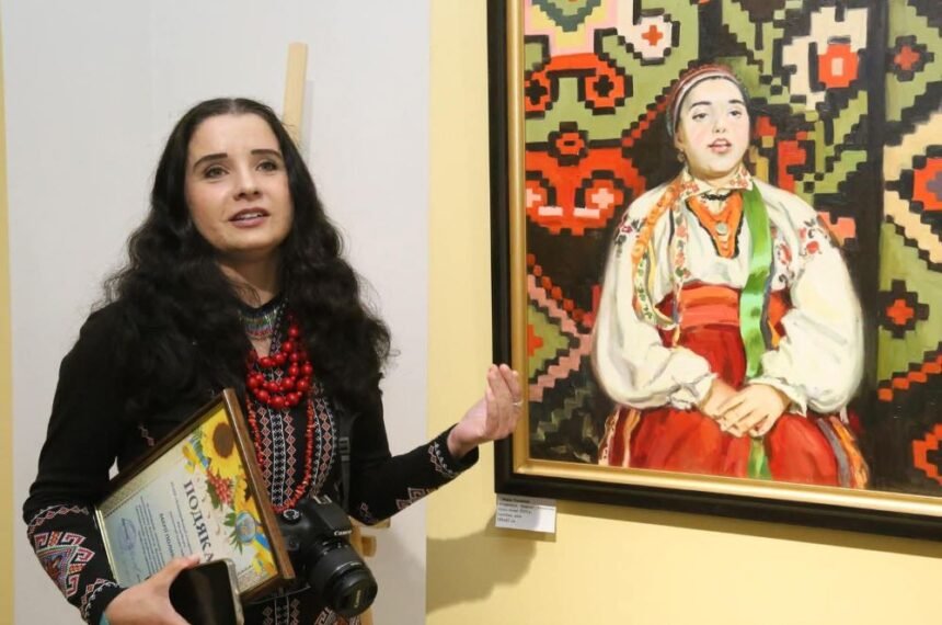 Відкриття виставки Марії Полякової «Україна крізь призму сьогодення» у Вишгороді