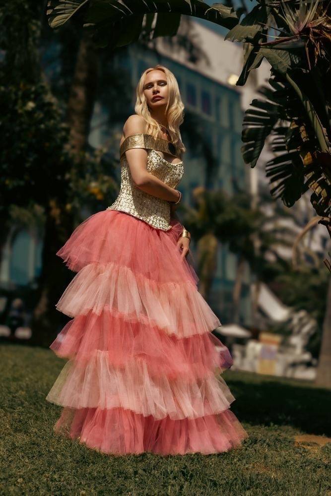 Alina Fanta Participated in the Cannes Fashion Week Runway Show