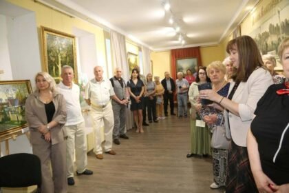 «Витоки натхнення»: у Вишгороді відкрилася виставка творів Василя Климика