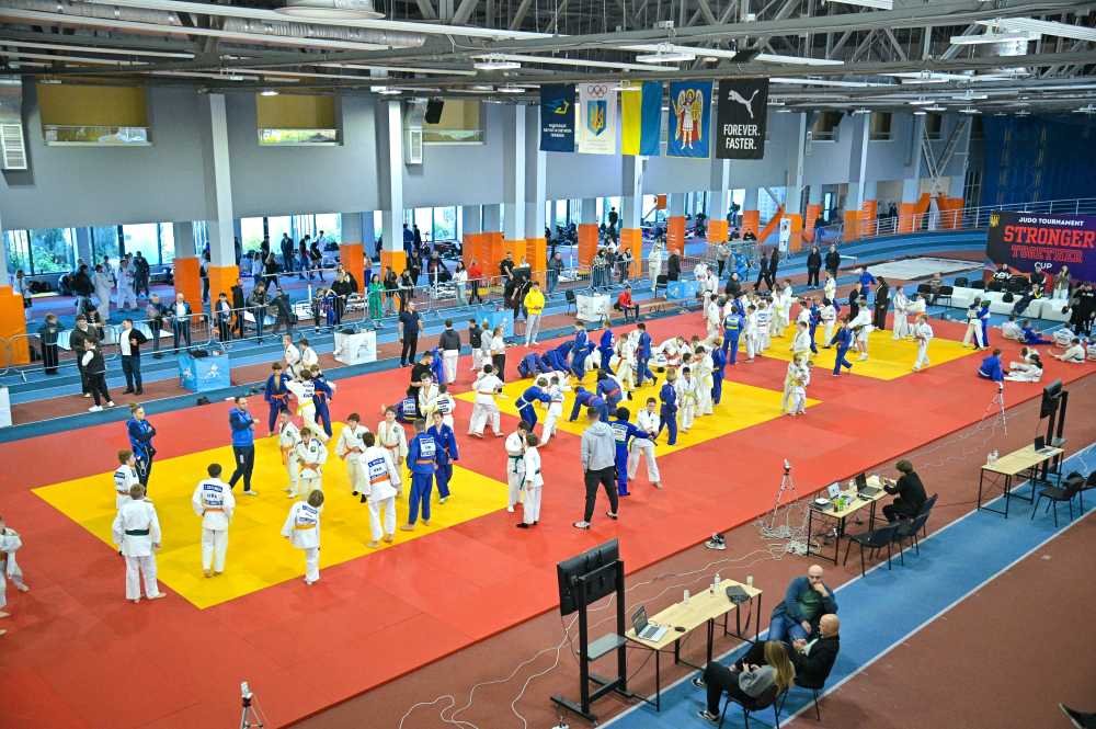 STRONGER TOGETHER CUP зібрав у Києві понад 600 юних дзюдоїстів